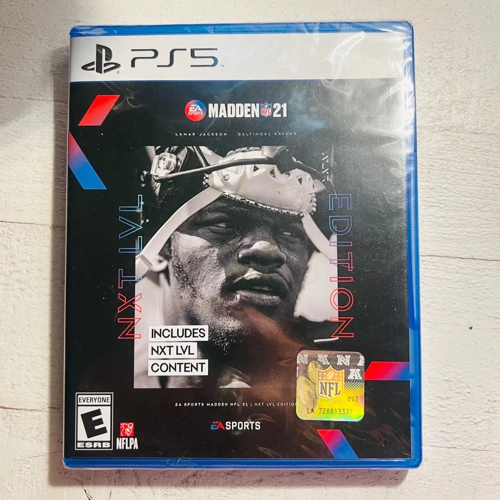 Madden NFL 21 NXT LVL Edition Sony PlayStation 5 PS5 New Sealed Lamar Jackson